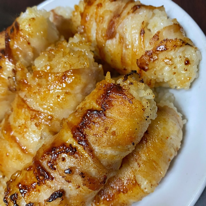 簡単 肉巻きおにぎり レシピ 作り方 By なぁぽむ 楽天レシピ 簡単 肉巻きおにぎり レシピ 作り方 By なぁぽむ 楽天レシピ